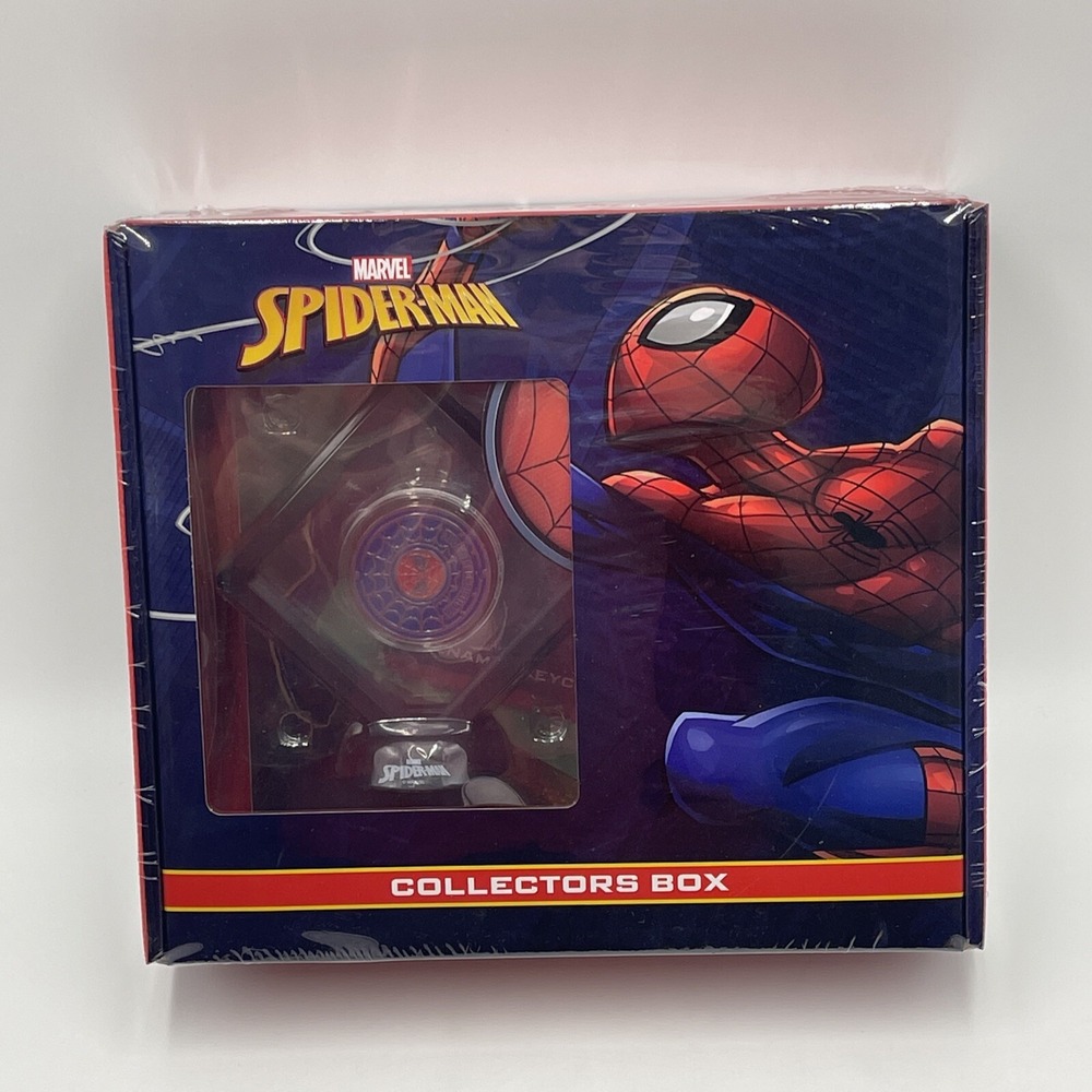Marvel Spider-Man Collectors Box By Culture Fly‎ Factory Sealed 5 Gifts Inside